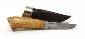 #6 - 3 1/8" Norwegian Knife with Masur Birch